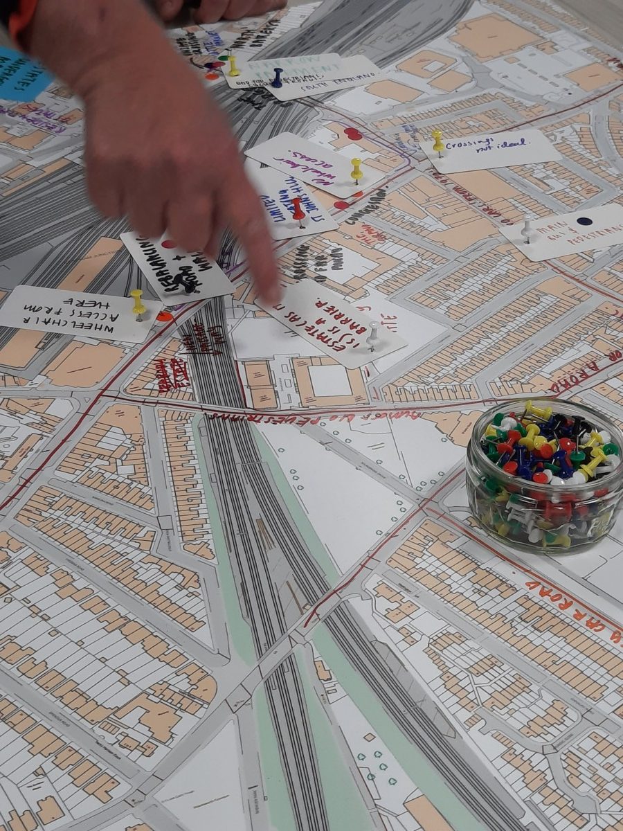 The Junction Placemaking and Wayfinding Workshops with The Glass-House