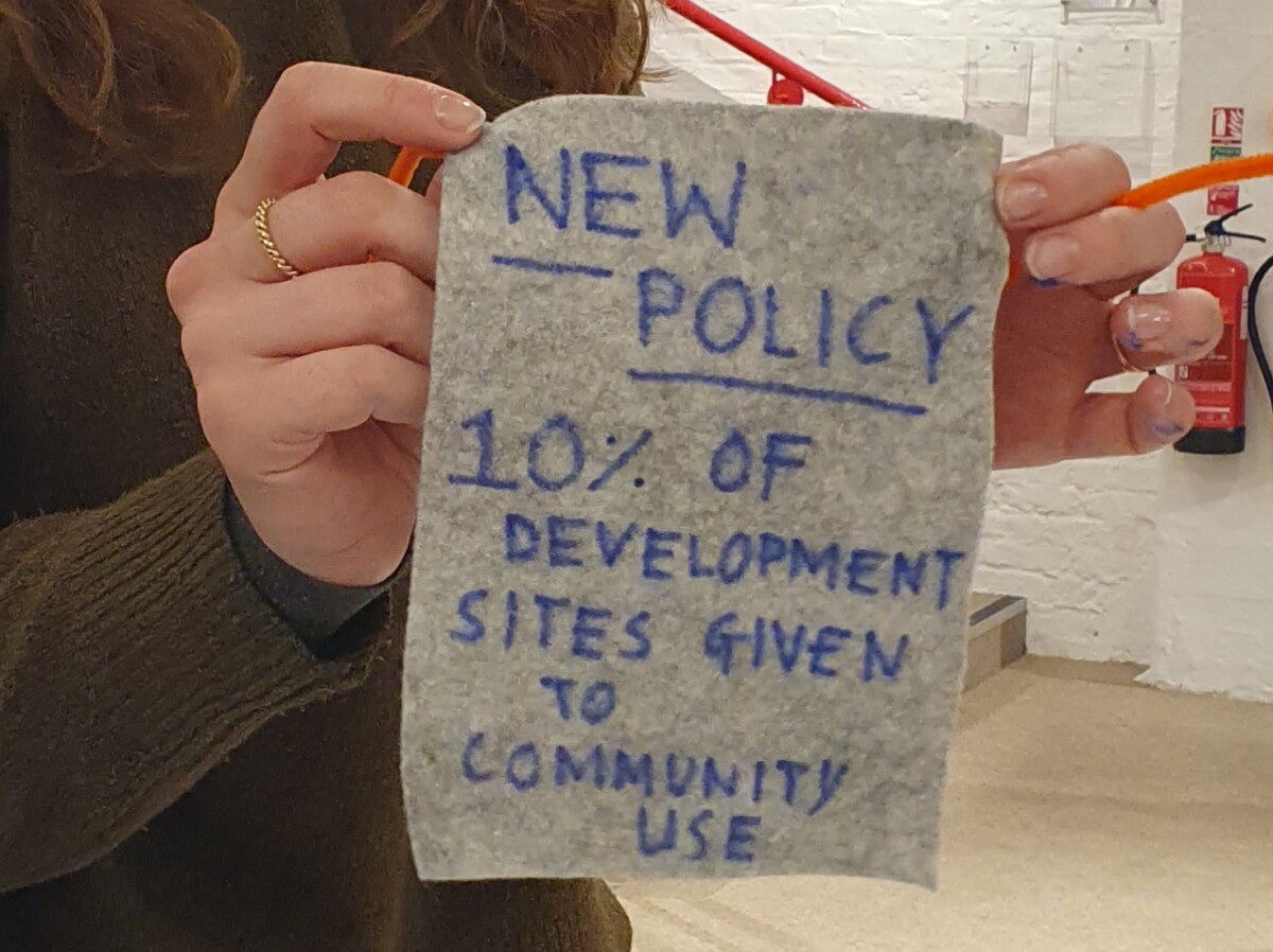 A policy recommendation from the Buildings group at Multigenerational Places: London