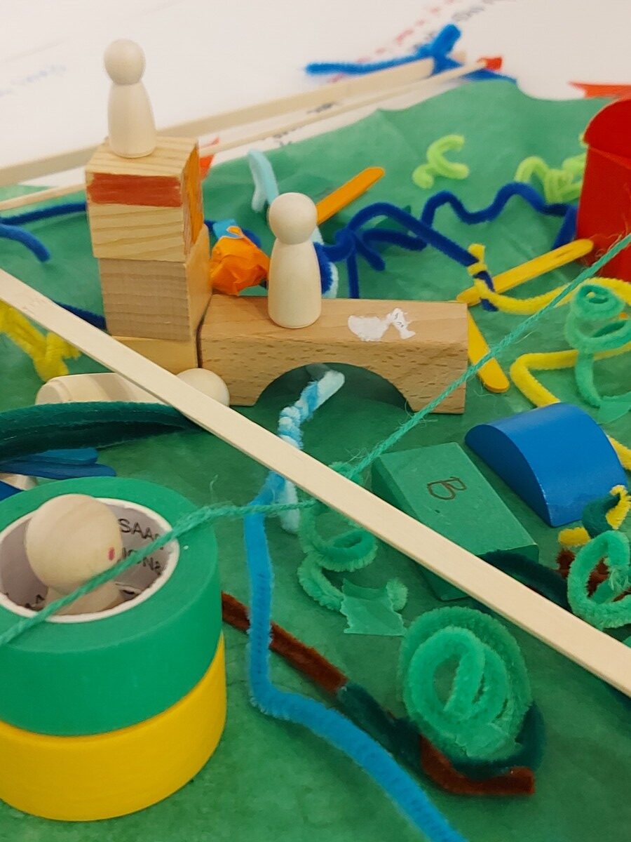 The Spaces group model at Multigenerational Places: London. Image Max Chen